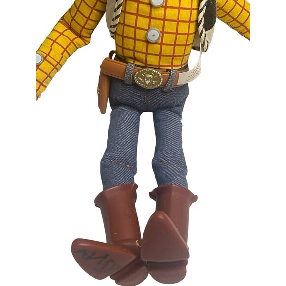 Disney Store Pixar Toy Story Talking Woody Pull String Doll 15" Working - Picture 12 of 16